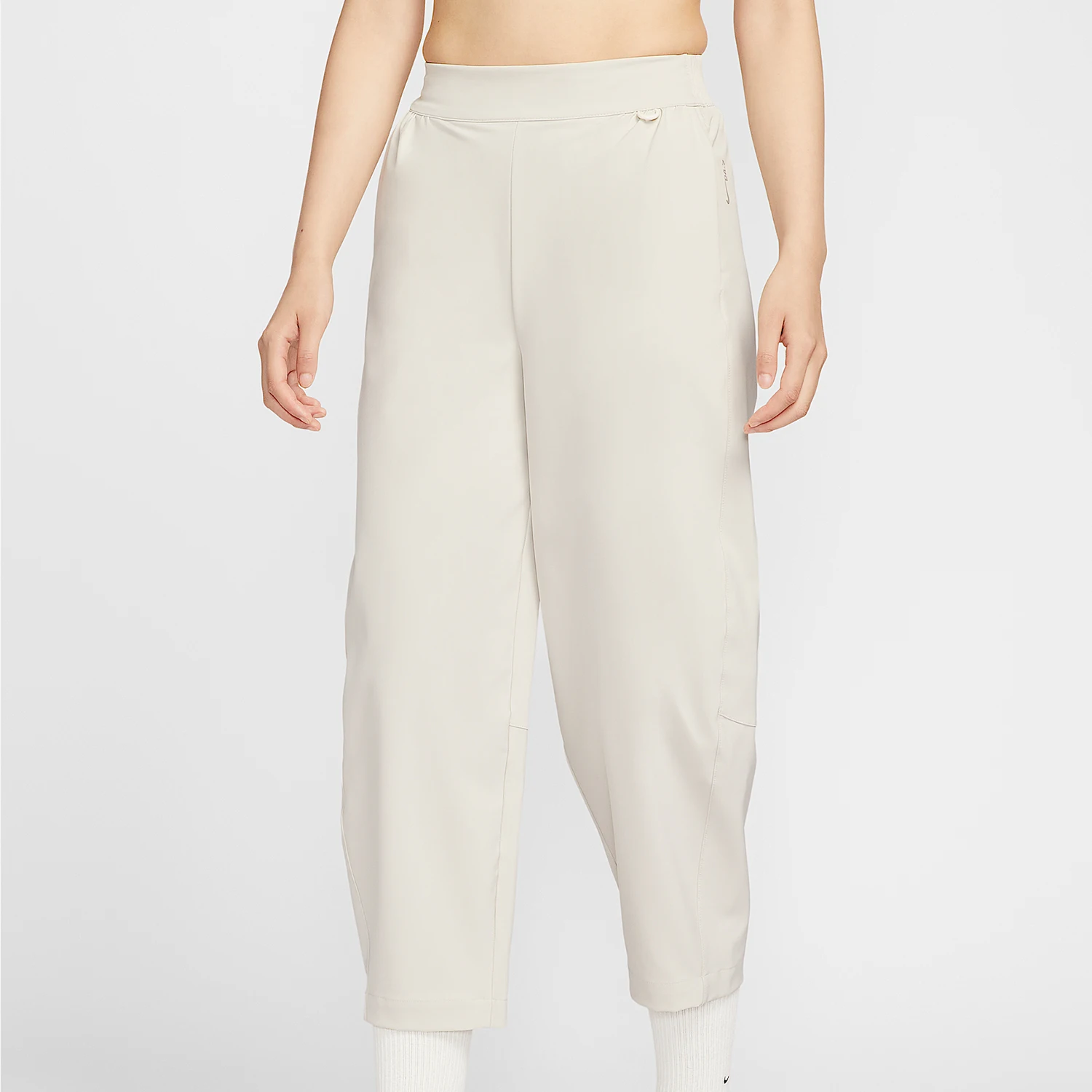 

Nike Genuine 2025 Women's High-Waisted Woven Crop Pants HQ0231-104