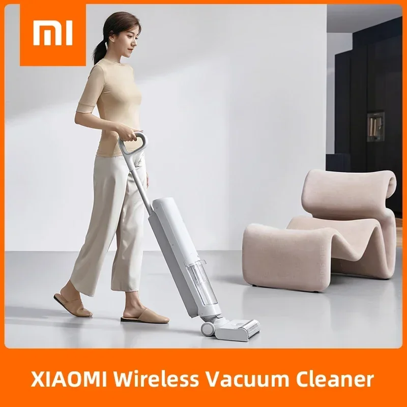 

XIAOMI Wet and Dry Vacuum Cleaner MIJIA High Temperature Scrubber Wireless Self Cleaning Smart Home Washing Mopping Floor Washer