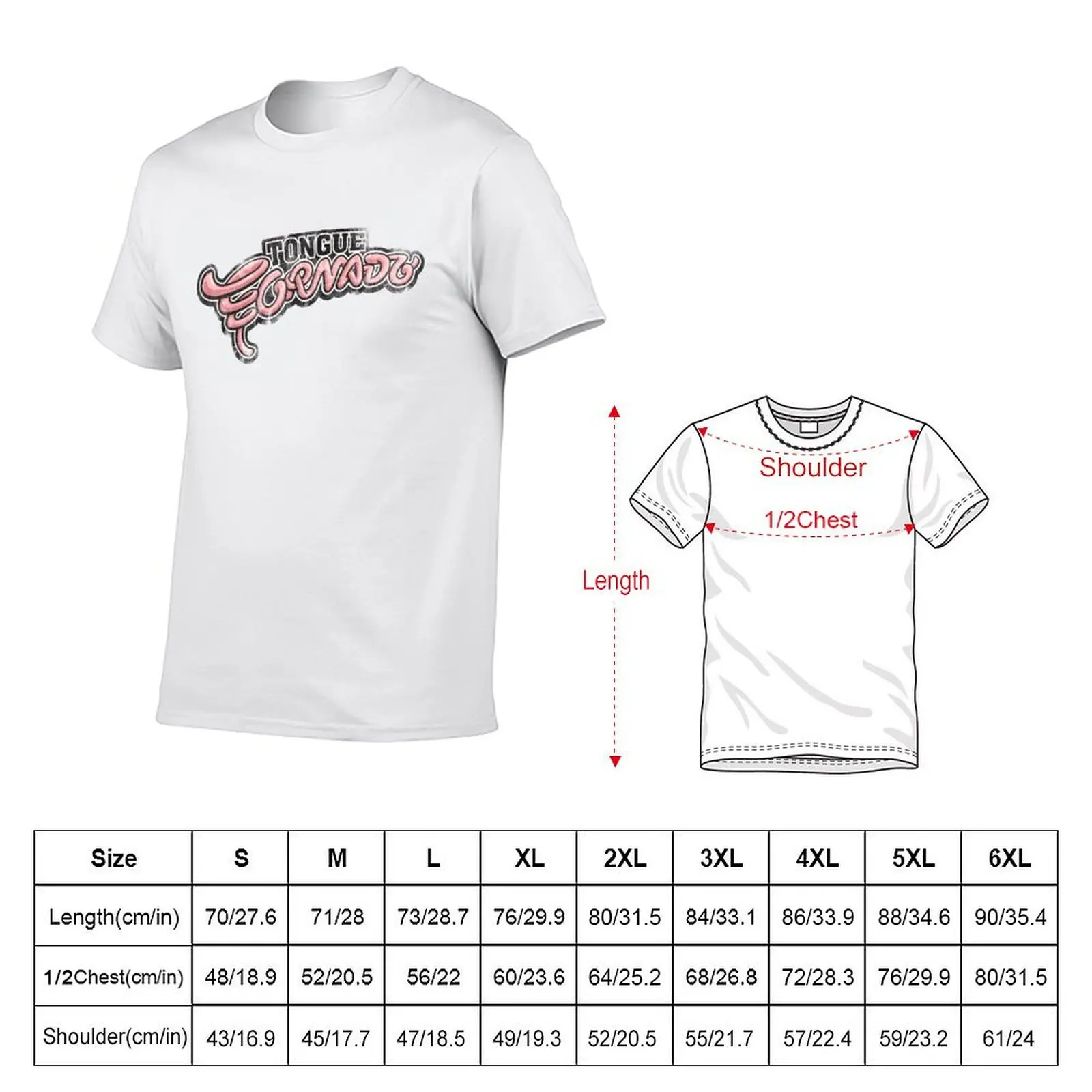Tongue Tornado T-Shirt plain Funny t-shirt designer t shirt men