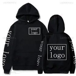 2024 Student Casual op maat gemaakte tekst DIY Hoodie Aangepast logo Gepersonaliseerde Hoody Aangepaste Hoodies Tekstlogo Sweatshirt