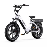 Onesport OT08 Adult Electric Bicycle 500W Motor 48V 18AH Single Battery Electric Bicycle 20*4 inch Tires City Electric Bicycle