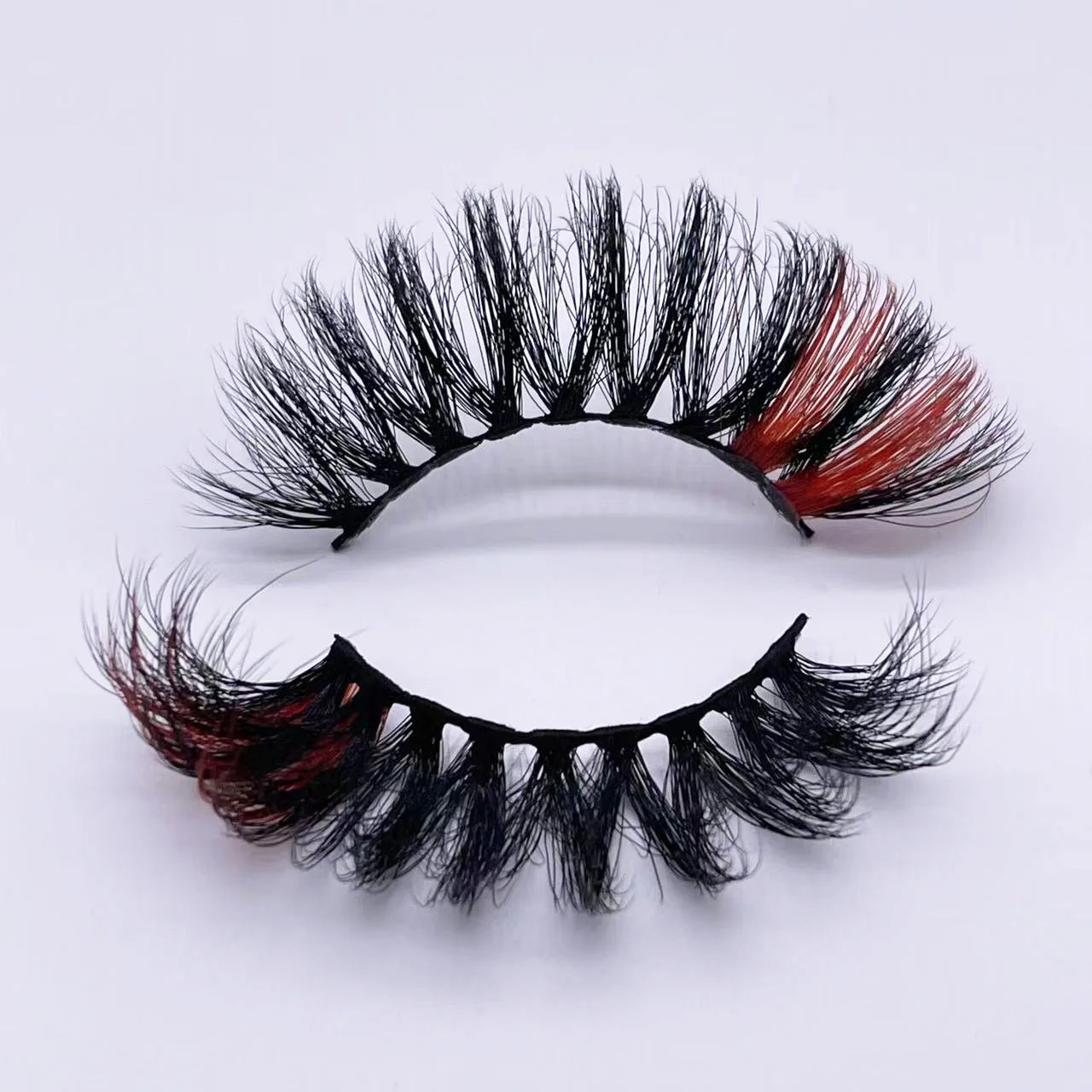 Nieuwe 3D Gemengde Kleur Mink Wimpers Groothandel Schoonheid Natuurlijke Individuele Wimpers Pluizige Lash Extension Mix Roze Blauw Dramatische Lash