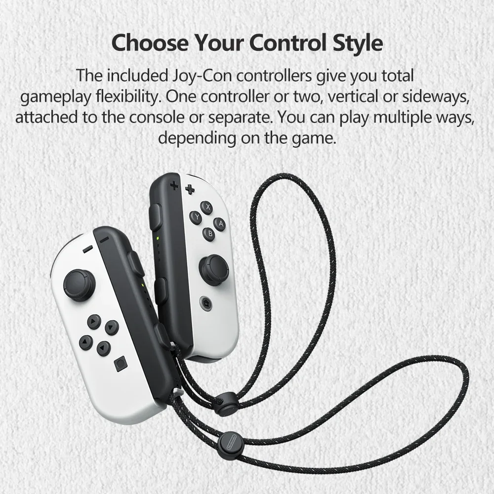 Máy Nintendo Switch OLED Mô Hình Máy Chơi Game 7 Inch Màn Hình OLED Trắng Neon Splatoon 3 Pokemon Khăn Tím Joy Con Mở Khóa các Thiết Bị