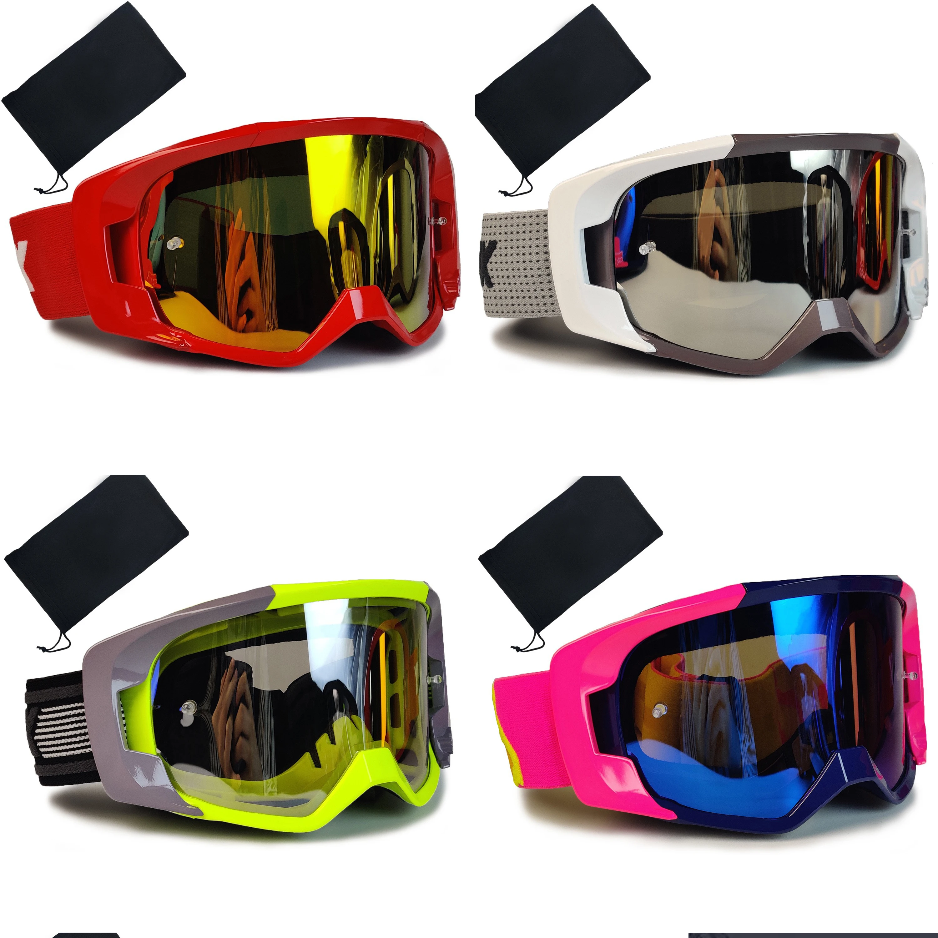 Latest Motorcycle Goggles for Men. Off-road Sunglasses. Safety Protection. MX Night Vision Helmet Visor. Retro Driving Glasses