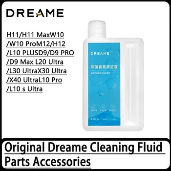 Oryginalny płyn do czyszczenia podłóg Dreame 1L do X50 Ultra/X40 Ultra/X30 Ultra/L10s Pro Ultra/H11, akcesoria do kompleksowego czyszczenia.
