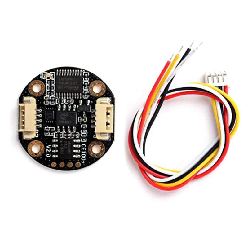 High-Precision 15-bit Single-Turn Rotary Encoder - CE100-V2.2 Angle Sensor with RS485 for Angle & Speed Measurement