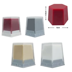 Dental Casting Sculpting Wax Block Oral Cosmetic Shaping Neck Inlay Medical Training Mold for Laboratory Practice