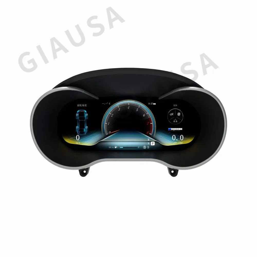 12.3 inch For Benz CClass GLC W205 W204 2011-2019 LCD Speedometer Car Digital Dashboard Instrument Cluster Pannel Display Player