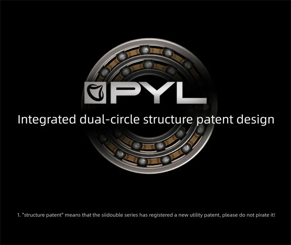 PYL SII Doppel-Hybrid-Keramik-Kugellager Rostschutz Hochgeschwindigkeitslager BFS Micro Angelrolle Upgrade-Lager – Detail 2
