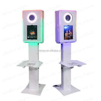 Hot Sale Instant Photo Machine 10.9 11 12.9'' Ipad Air Pro Selfie DSLR Photo Booth Kiosk Machine With Flight Case