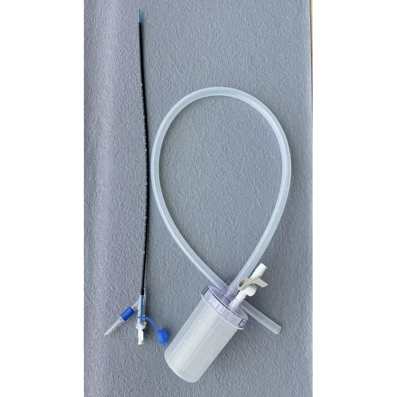 Suction Ureteral Access Sheath With Collection Bottle