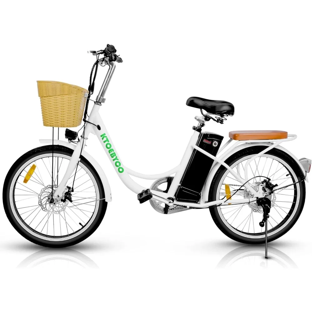 

Электрический велосипед для взрослых, 750 Вт, двигатель Peak City Cruiser, 480Wh съемный аккумулятор, до 50 миль, 30 миль/ч
