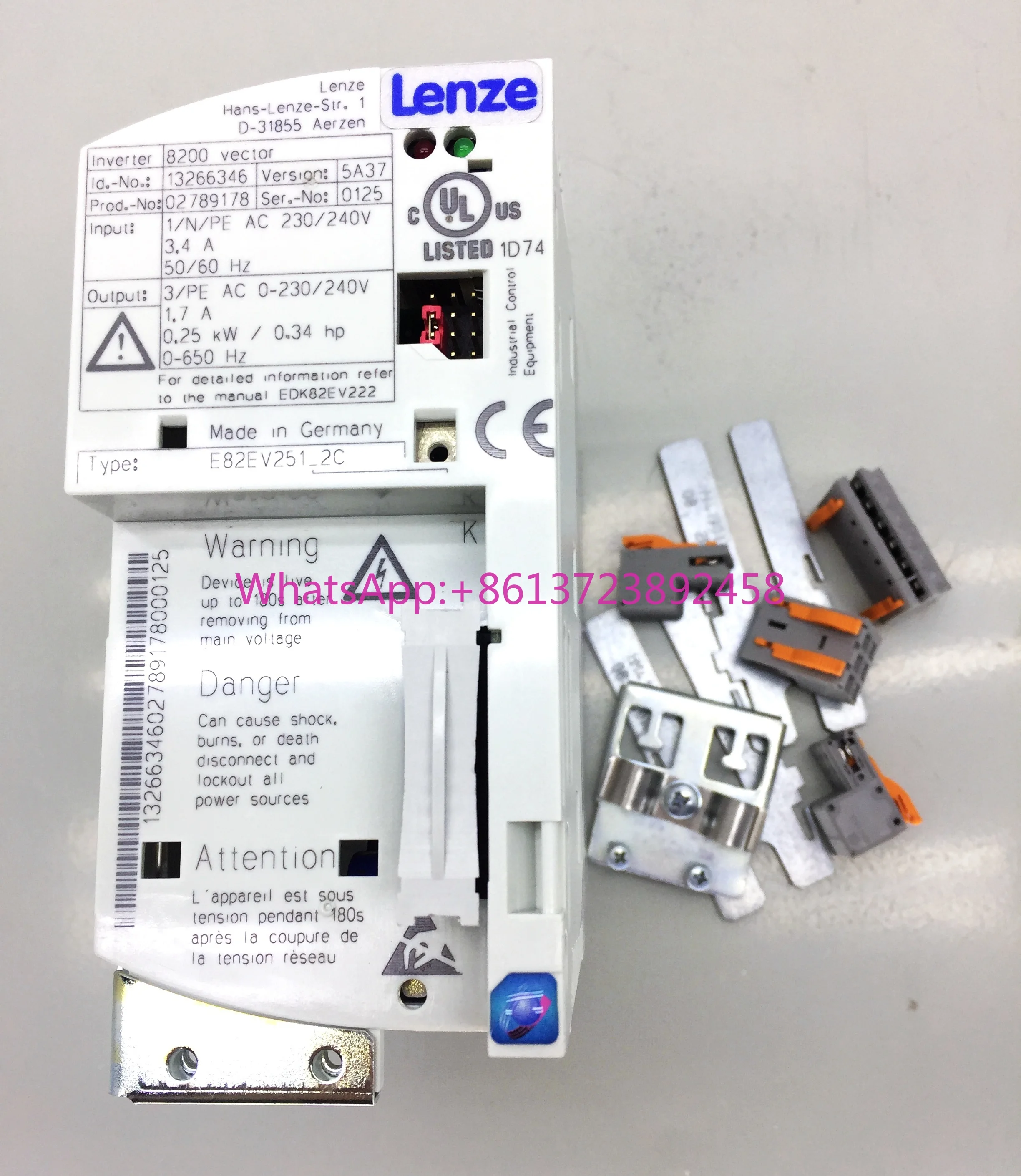 

Original Lenze 8200 Vector E82EV371K2C E82EV251K2C