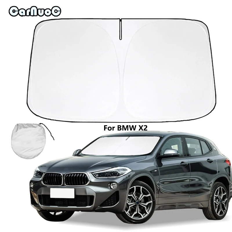 

For BMW X2 Car Windshield Sun Shade Reflector Sunshade Offers Protection Accessories