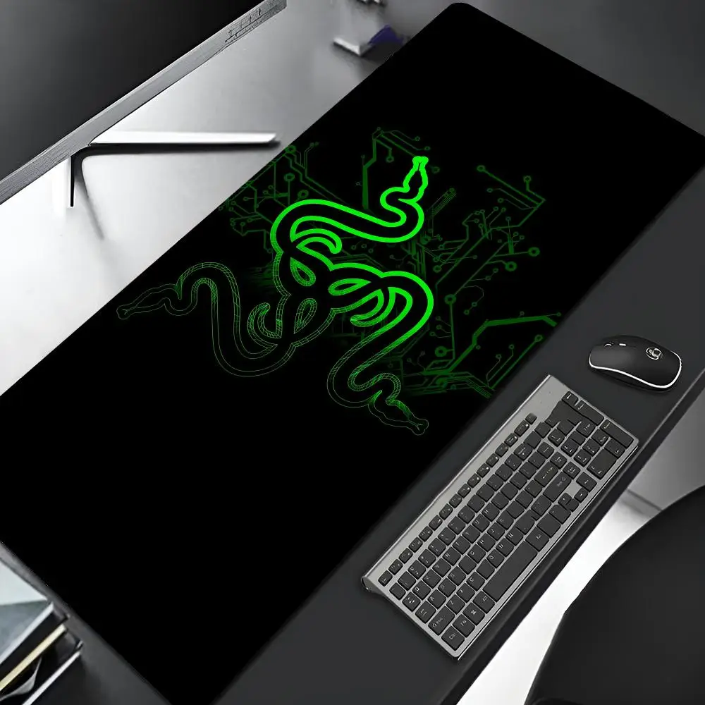 Imagem -06 - Razer Gaming Mouse Pad com Borda de Bloqueio Grande Arte de Borracha Mousepad Laptop Desk Mat Grande Computer Gamer Escritório