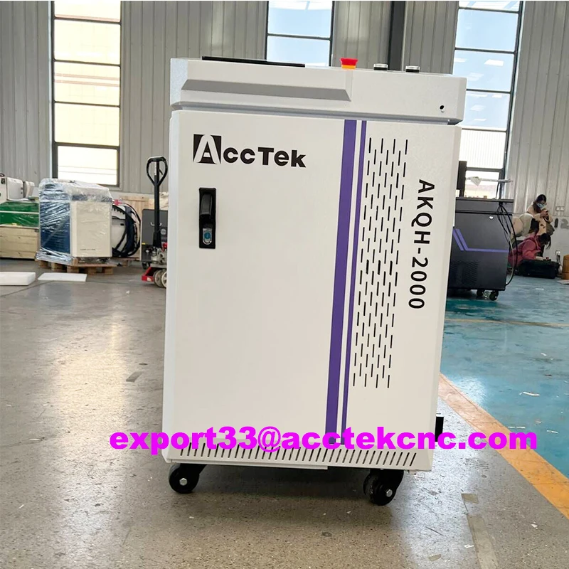 Rust Clean Metal Cleaning 1000W 2000W Fiber Laser Cleaning Machine Laser Rust Removal