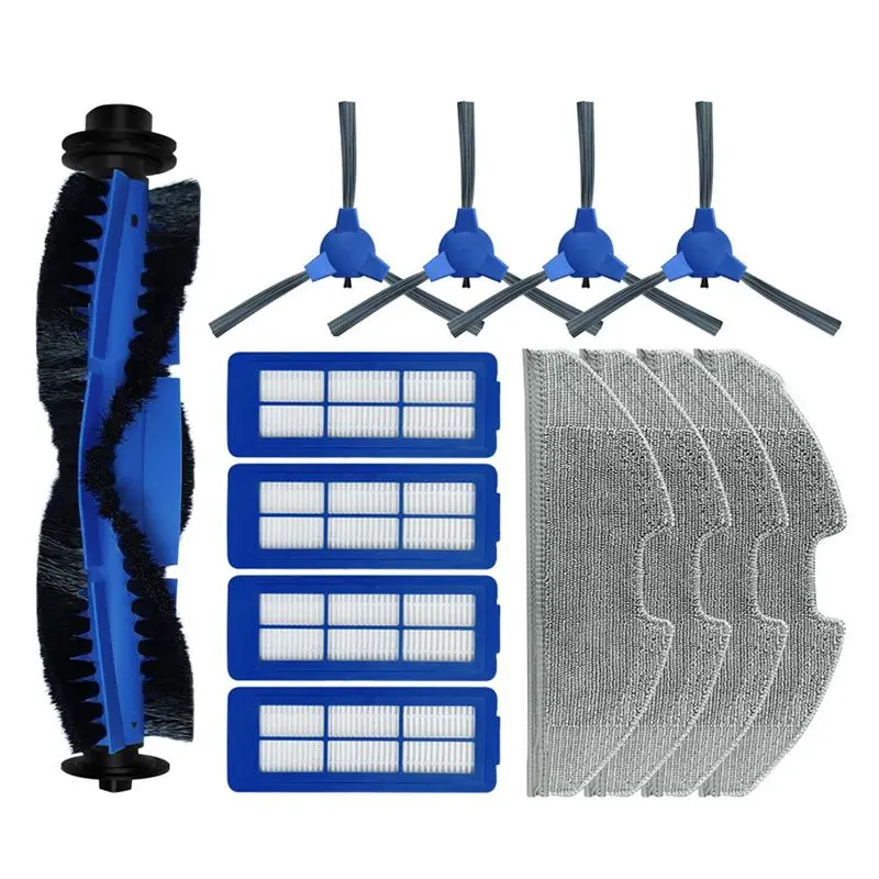 

ASWUT-пылесос, HEPA-фильтр, салфетки для уборки, основная и боковые щетки, аксессуары для Anker Eufy Robovac G10 G20 G30
