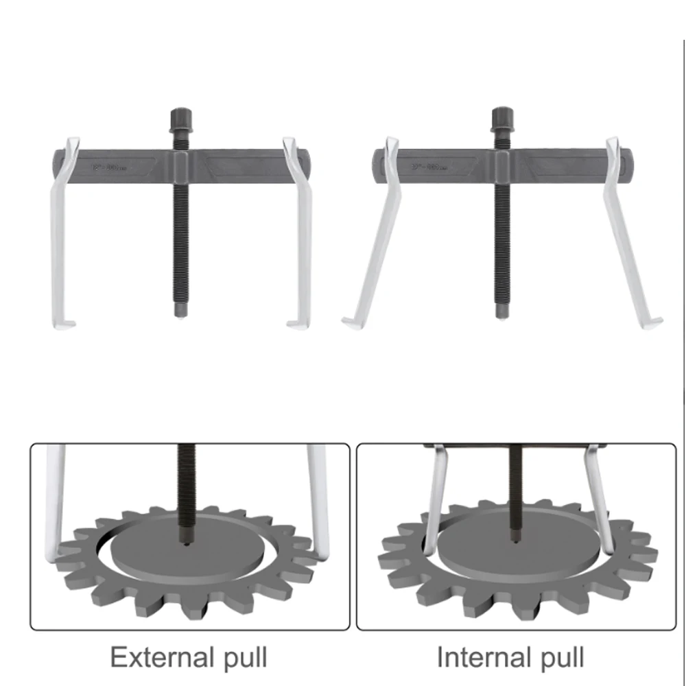 4/ 6 / 8/10 /12 /14 inch Two Claws Puller Separate Lifting Device Strengthen Bearing Puller Rama for Auto Car Repair Hand Tools