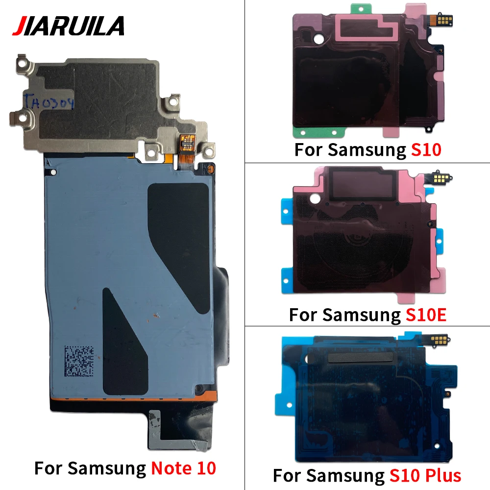 NEW Wireless Charging Charger Receiver Coil NFC Compass Module Flex Cables For Samsung S8 S9 Plus S10E S10 Note 10 Plus 20 Ultra