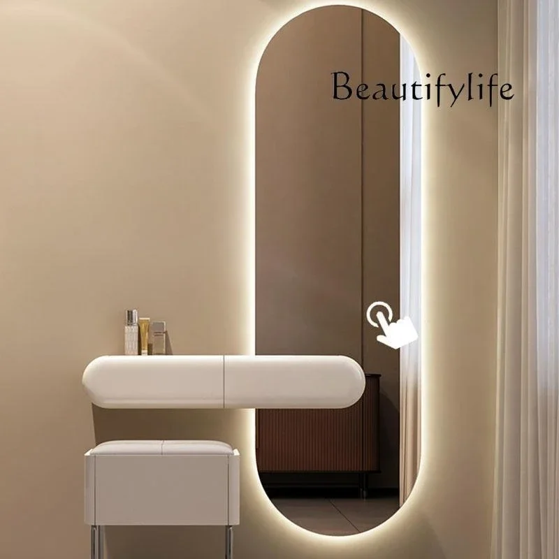 

BJ Mirror Office Vanity Table Hallway Chinese Medicine Restaurant Cosmetics Dressing Table Flexible Penteadeira Unique Furniture