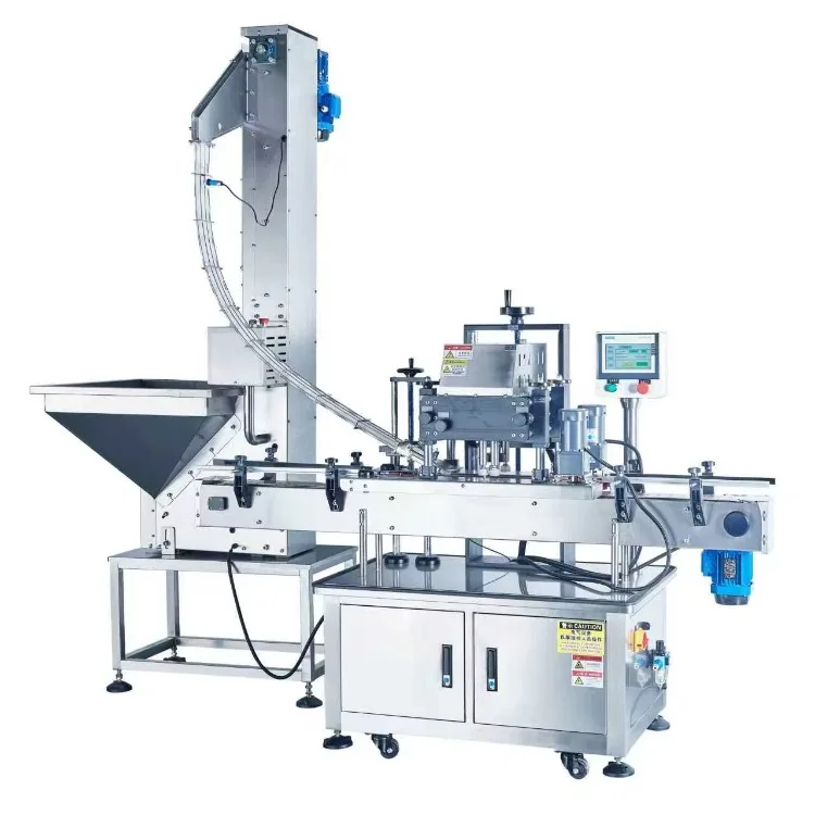 Automatic Mayonnaise & Tomato Paste Filling Machine for Plastic Bottles with PLC Pump Capping & Labeling Functions