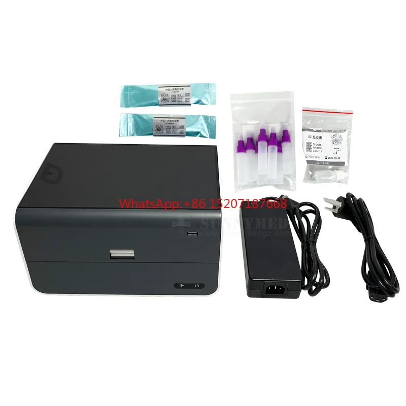 SY-W007-1 Portable qPCR System veterinary 4-channel direct imaging fluorescence optical system real time quantitative PCR system