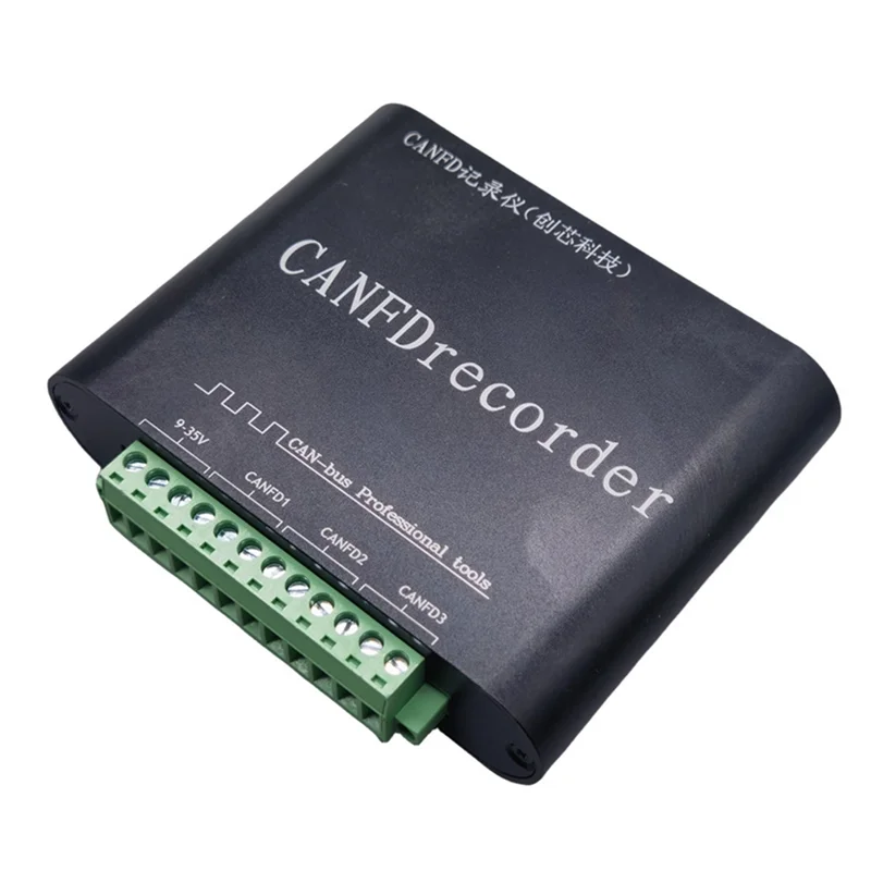 

-A02R CANFD Bus Data Recorder 3-Channel Offline Recording & Playback 90M/S USB3.0/Type-C Data Transfer