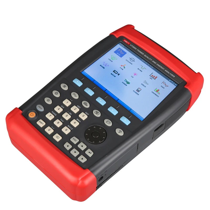 工場出荷時の価格ポータブルデジタル三相電力品質アナライザー