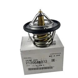 Nuevo termostato genuino con Kit de juntas OEM 21200AA072 para Subaru Legacy Forester Outback Impreza WRX