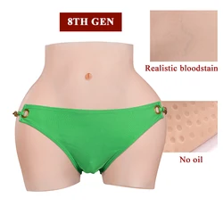 KUMIHO 8TH GEN Silicone Fake Ass Butt Lifter Crossdresser Realistic Vagina Panties for Men Hip Lift Transgender Underwear