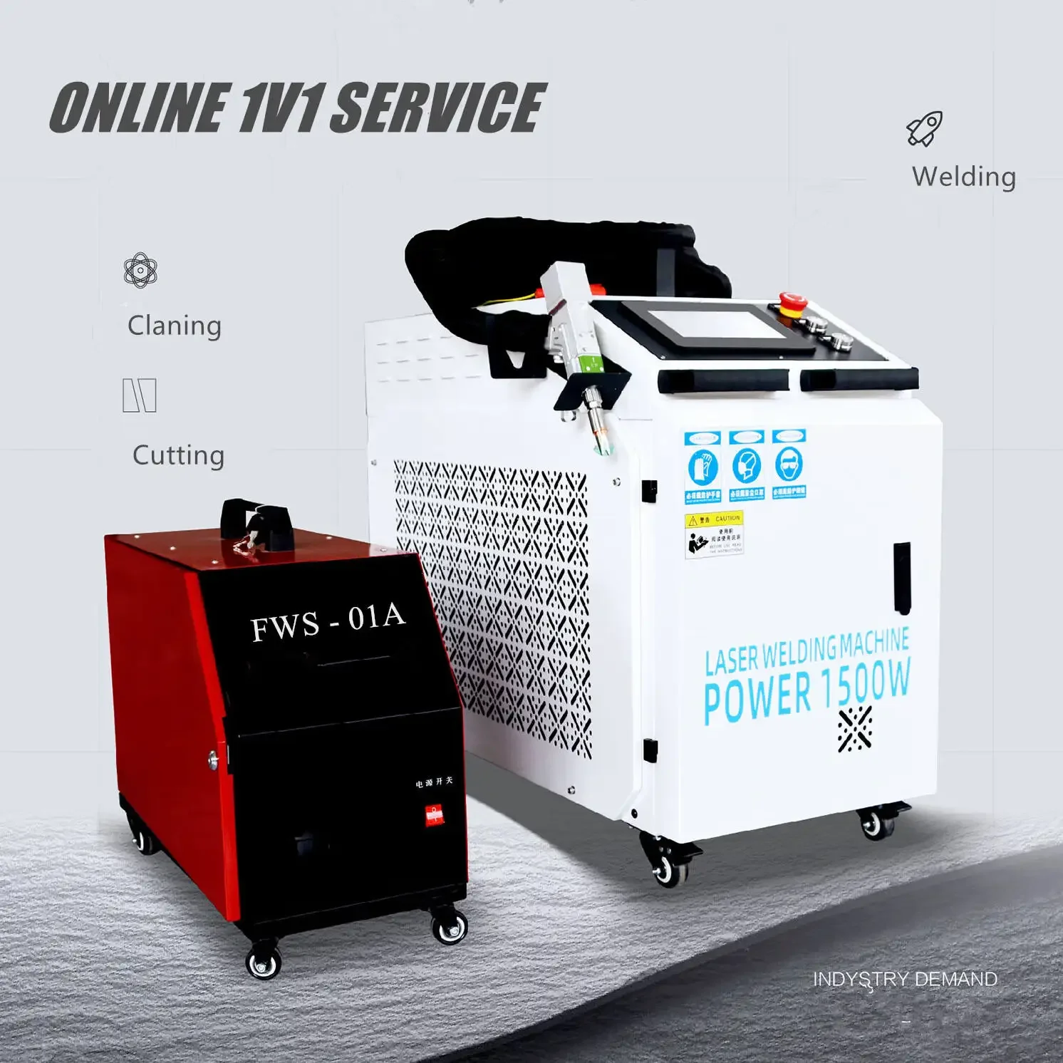 Applicable To Handheld Laser Welding Machine Metal Stainless Steel Aluminum Alloy Fiber Laser Automatic