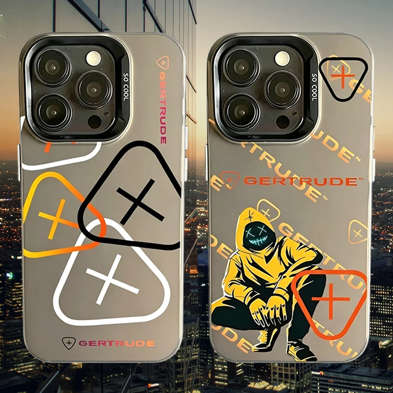 Nouvelle coque givrée G-Gertrudes tendance pour Xiaomi Redmi Note 15 15C 14 Plus 14C 13 5G 13C 12 4G 12C Turbo 5 4 Pro, coque en acrylique