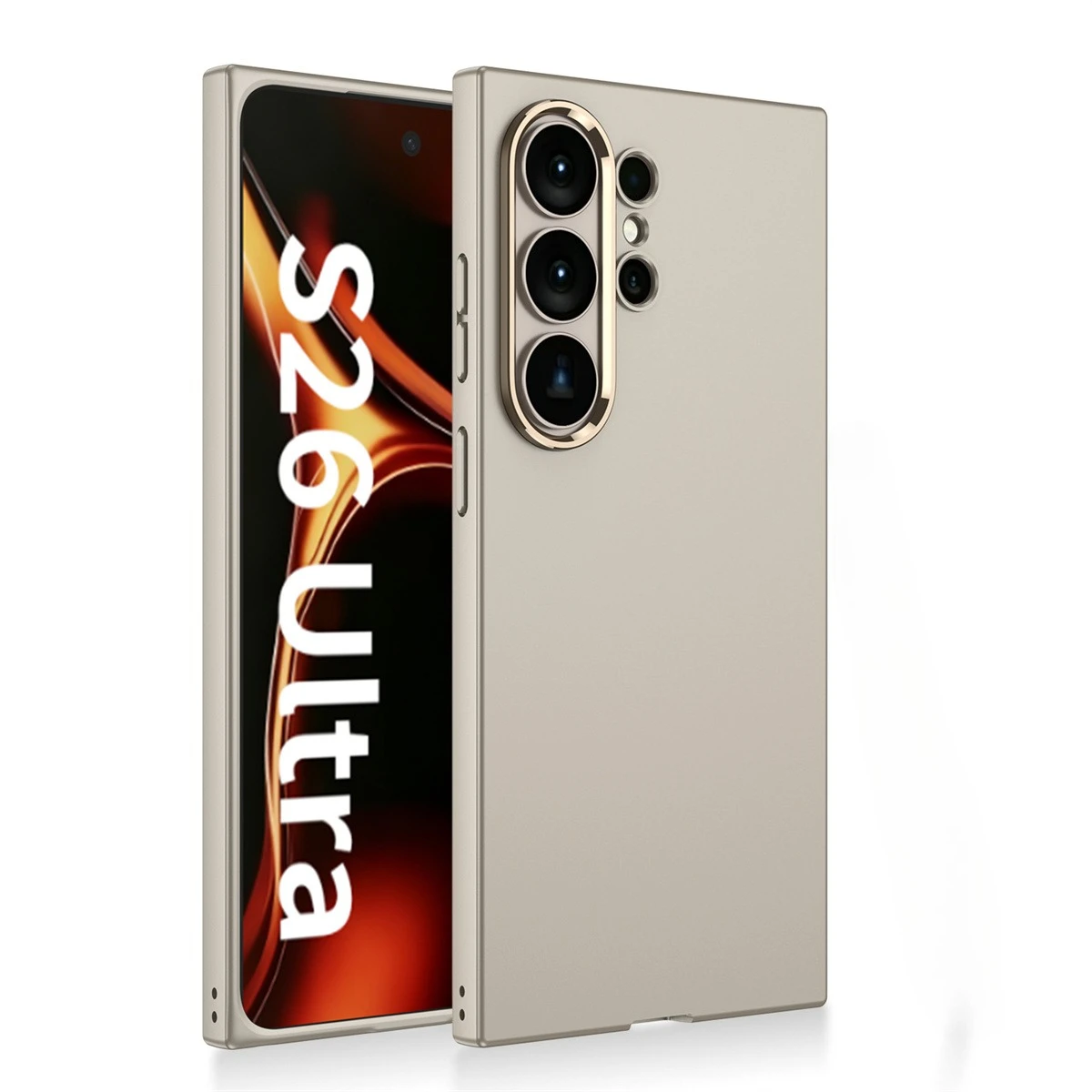 Für Samsung Galaxy S26 Ultra Handyhülle Hautfreundlich Matt Sturzsicher Schutz Hautgefühl Kunststoff Weiche Seiten Rückseite Abdeckung