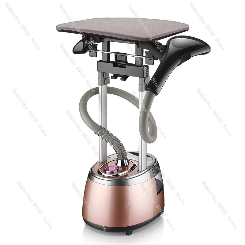 Vertical double pole large hanging iron clothing store steam iron