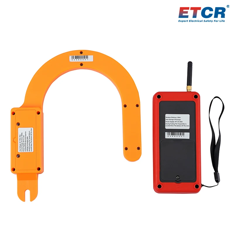 ETCR9330B Suitable for AC Current Measurement up to 100kV Wireless High Voltage Hook Type Current Meter 3