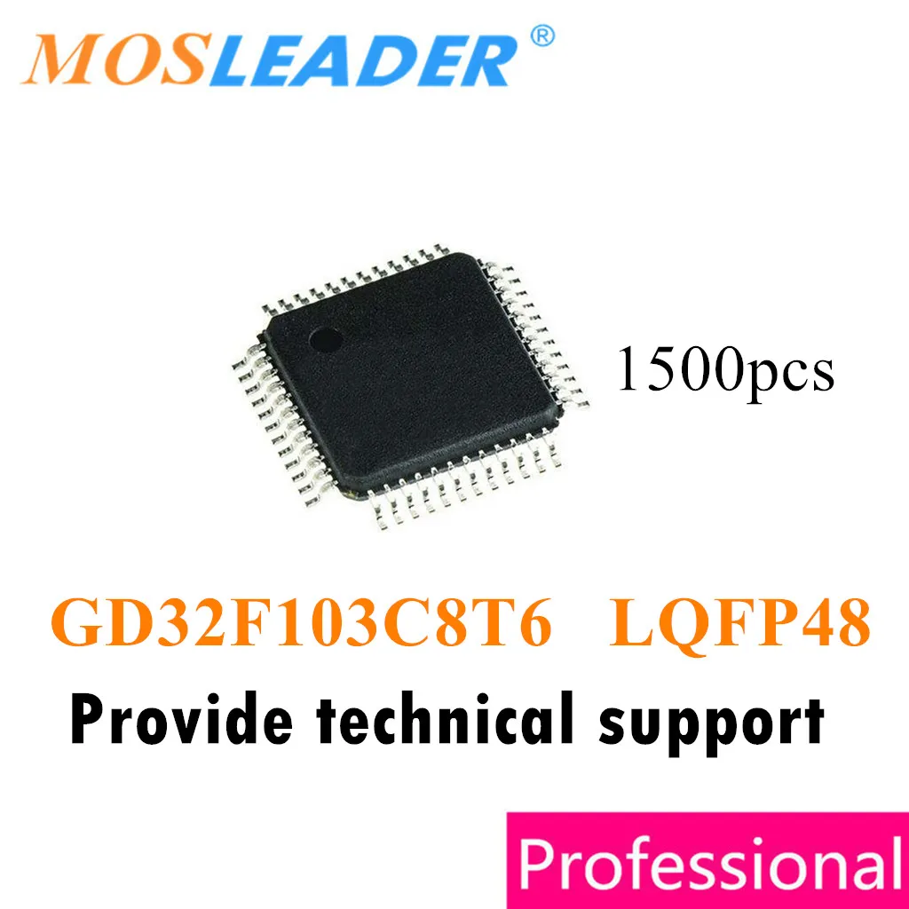 

Mosleader 1500pcs GD32F103C8T6 replace STM32F103C8T6 LQFP48 32-bit Microcontroller Engineers Provide Technical support Original