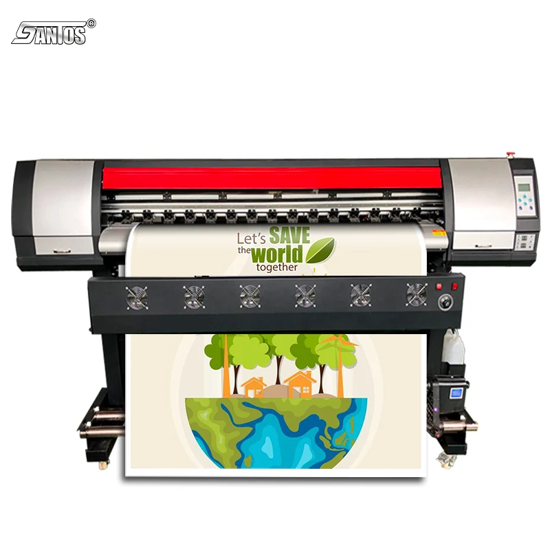 Экосольвентный принтер, Принтер Для Фотопечати, цифровой струйный экосольвентный принтер 160 см, широкоформатный принтер с головкой XP600