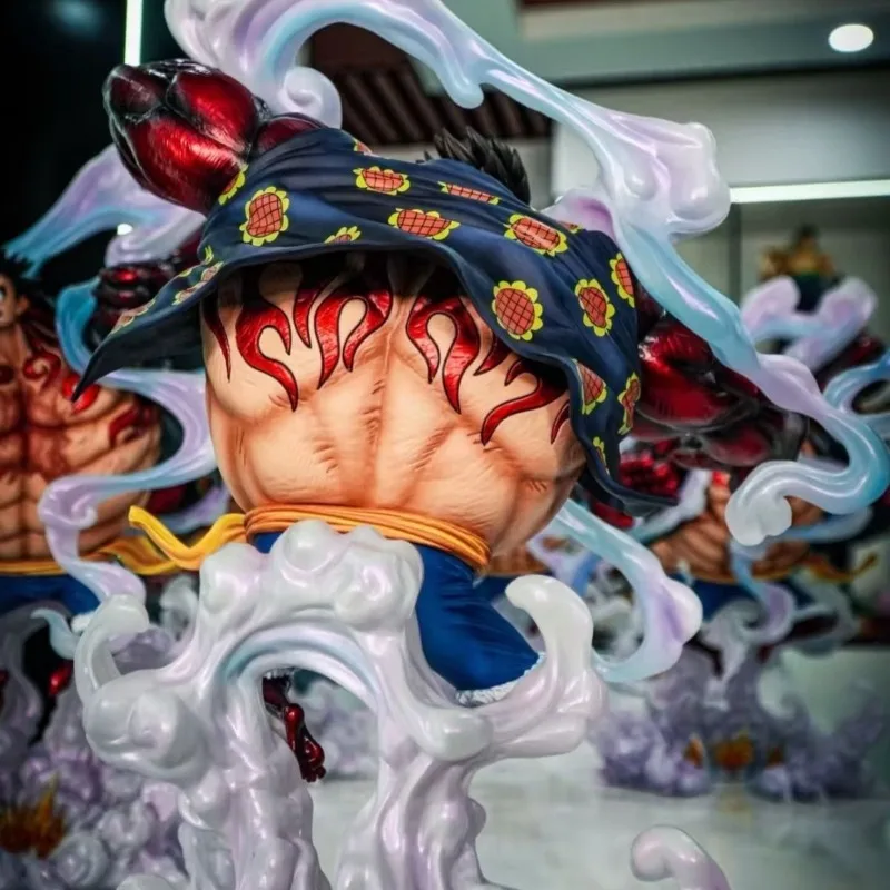 40 cm EEN STUK Figuur Monkey D. Luffy Vier Niveaus Anime Collectie Model Desktop Ornament Decoraties Vakantie Geschenken Kinderen Speelgoed