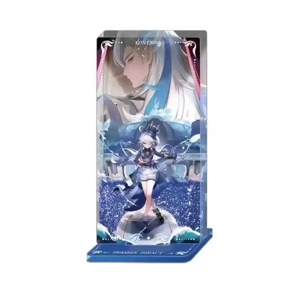 Anime Genshin Impact Furina Quicksand Standing Board Cospaly Decorate Cartoon Drift Sand