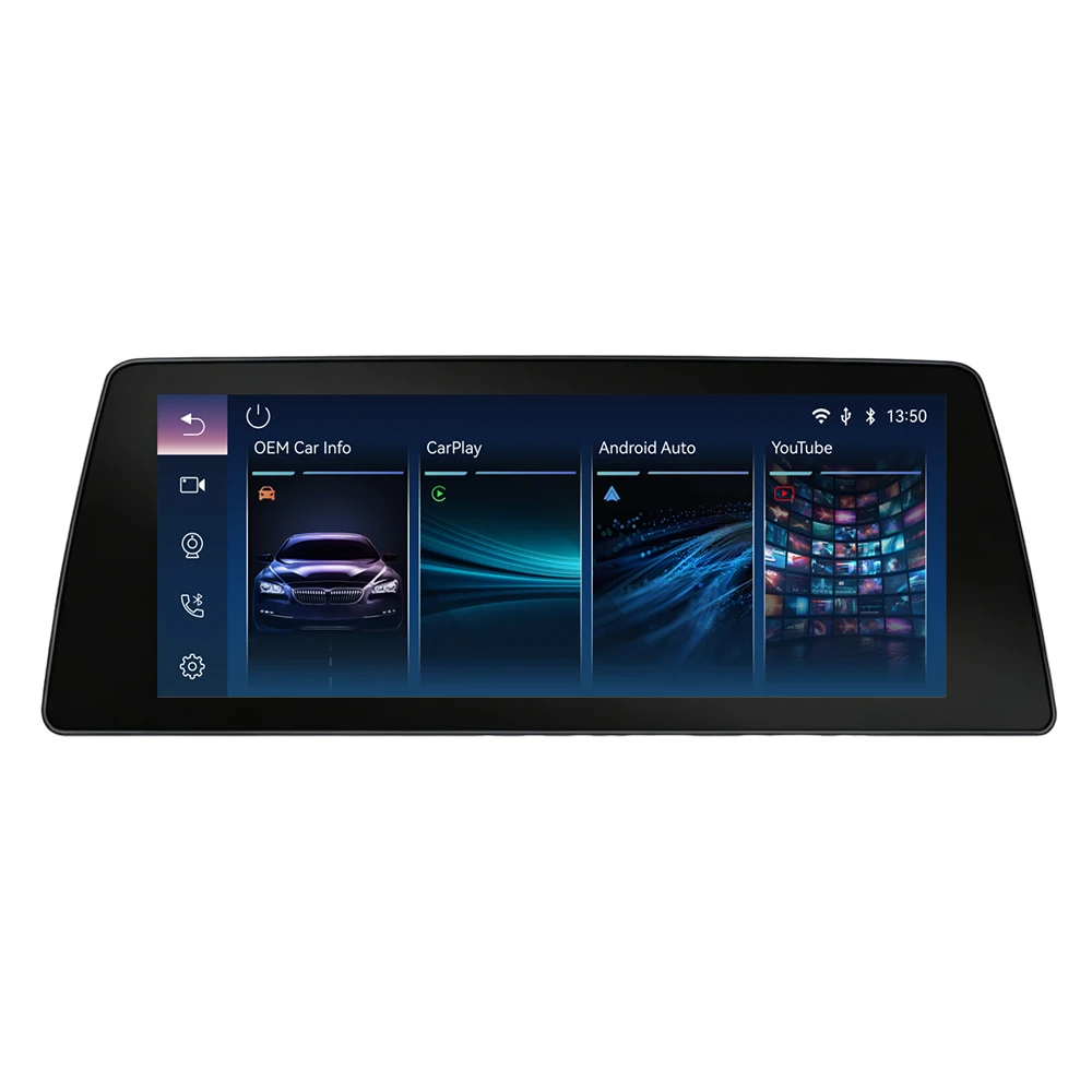 10,25-calowe bezprzewodowe radio samochodowe z CarPlay i Android Auto do BMW serii 2 F22 F45 MPV 2013-2017 z systemem NBT, multimedialnym odtwarzaczem wideo, ekranem dotykowym z systemem Linux, — 2