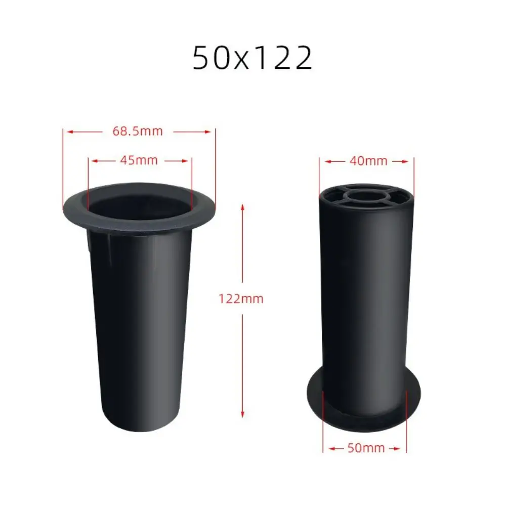 Speaker Vent Accessories Plastic Bass Reflex Tube Black DIY Speaker Pilot Hole Outlet Speaker Port Tube