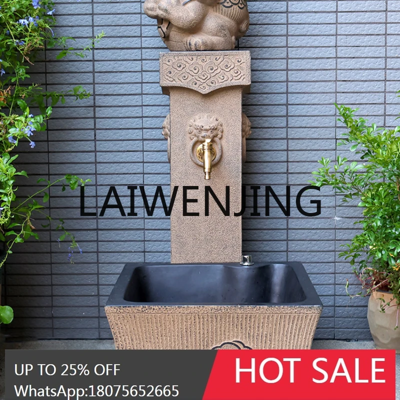 RWJ Outdoor Mop Watering Column Water Bolt Floor Sink