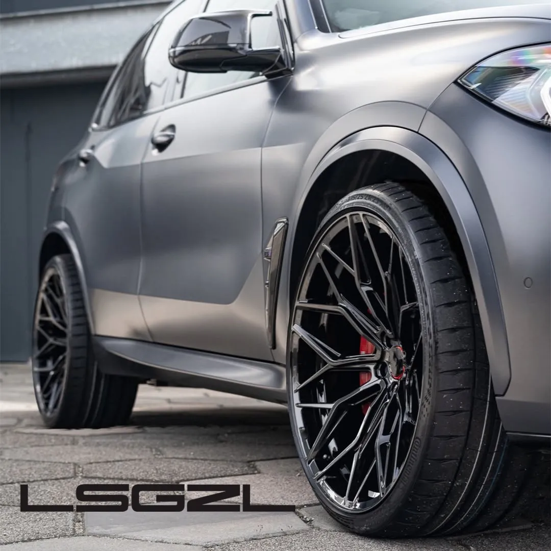 LSGZL Forged Monoblock Custom Car Wheels 5x114.3 5x120 5x130 17 18 19 20 21 Inch Alloy  Rim for BMW M5 M8 audi Q5 Lexus