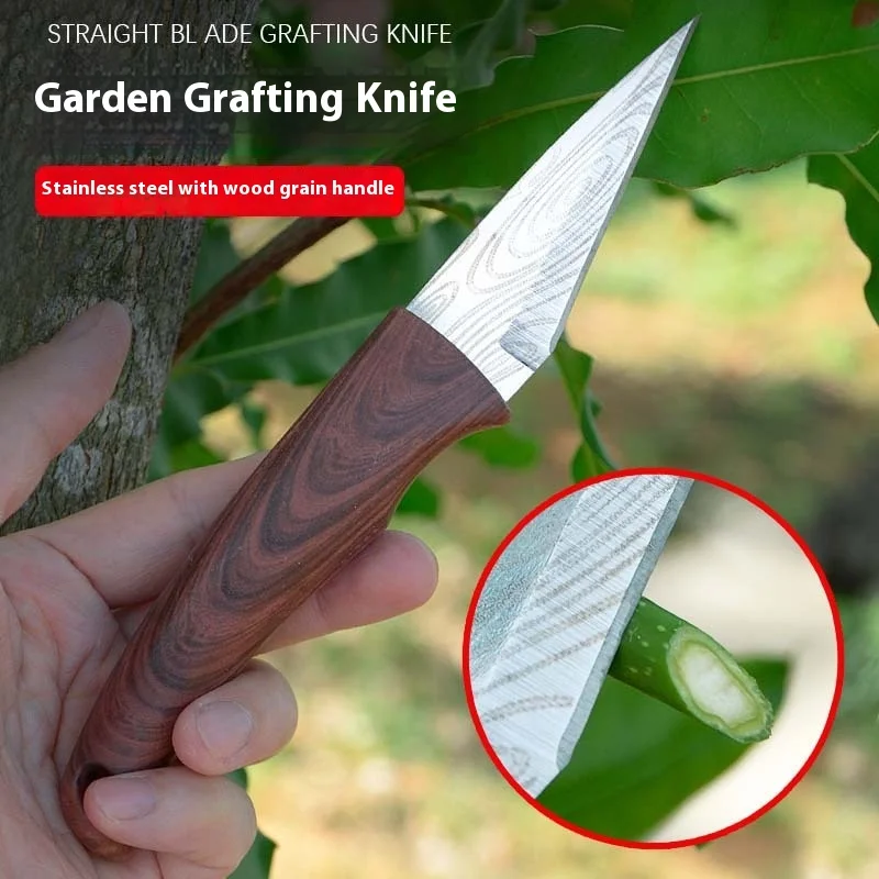

Multi-Functional Sharp Handheld Pruning Knife for Gardening Bud Grafting Fruit Tree Trimming Small Tool for Plant Propagation