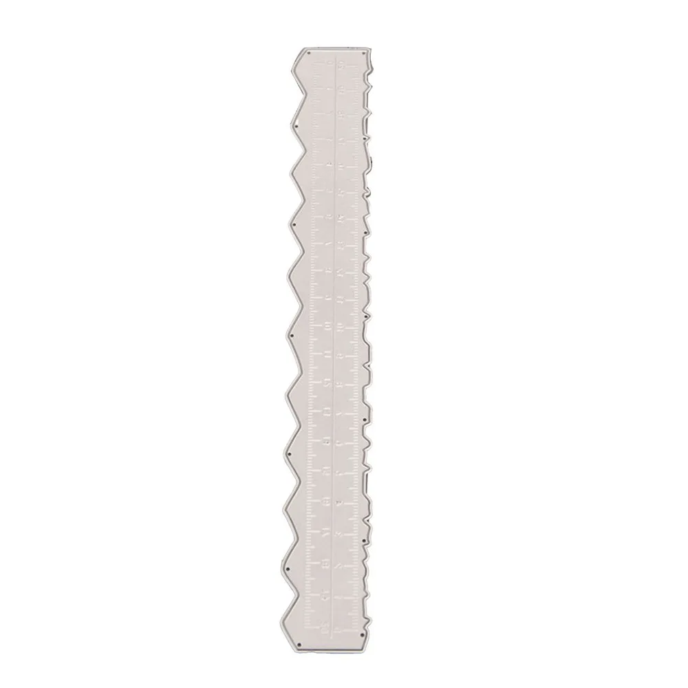 

Steel Paper Tearing Ruler Multifunctional Accurate Measuring Irregular Edge Ruler Embossing Die Metal Cutting Die