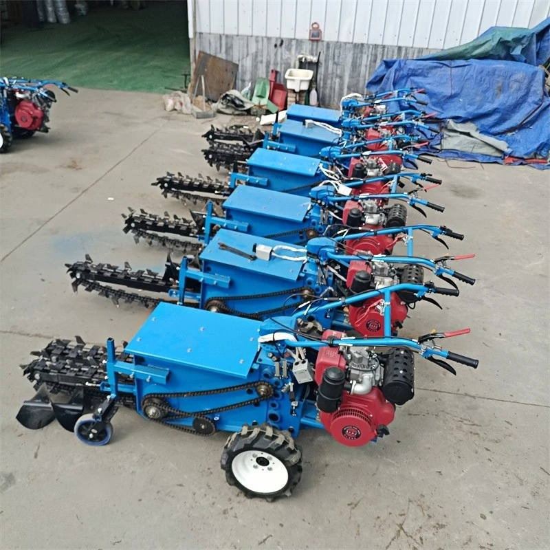 Factory Supply Hand Held Trench Digging Machine Chain Trencher Mini Trencher for Sale - view 6