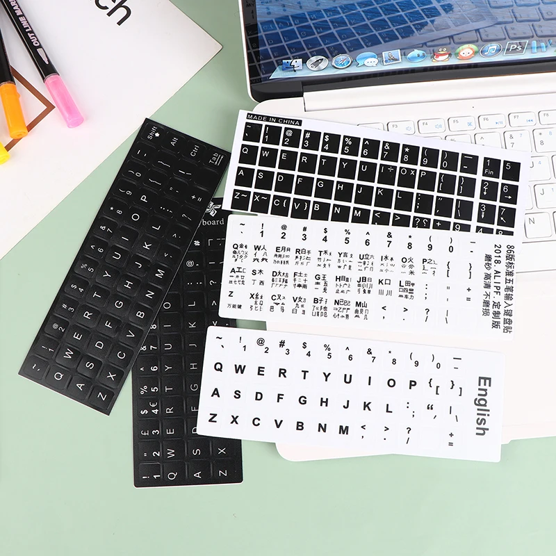PC Desktop Keyboard Matte Sticker Correction Key Change Stickers Full Keyboard Waterproof Keyboard Protector Stickers