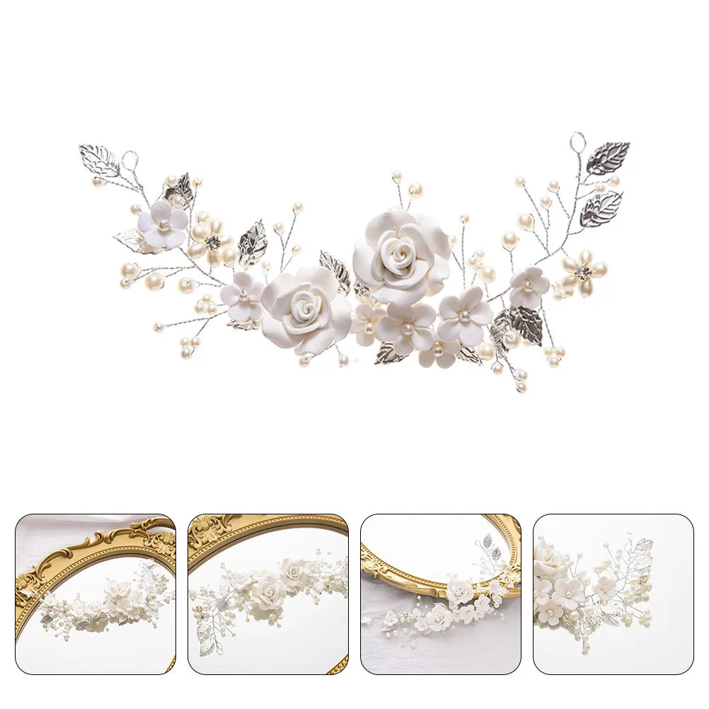 

Bride Wedding Hair Decor Elegant Bridal Headband Suitable for Party Ceremony Birthday Bridal Hair Accessories Delicate Bride