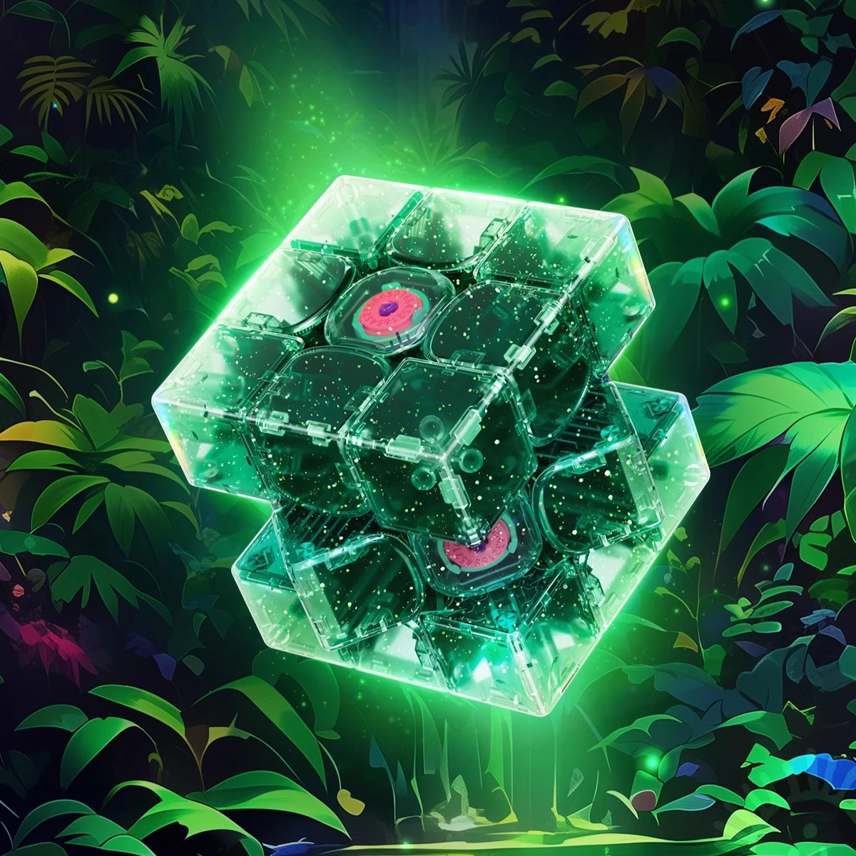 GAN15 Maglev Cube Summer 2025 Limited Edition Magnetic Magic 3x3 Speed Cube GAN15 M Bez naklejek Profesjonalne zabawki antystresowe