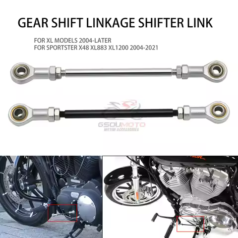 Gear Shift Linkage Shifter Link For Harley Sportster XL 883 1200 XL883 XL48 2004-2021 Aluminium Alloy Motorcycle Accessories